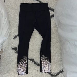 Black lululemon speed leggings